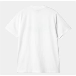 CARHARTT TEE PARADISE SCRIPT - WHITE