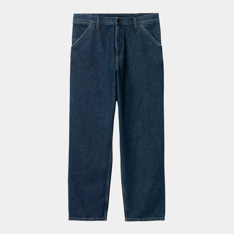 CARHARTT PANT SINGLE KNEE - BLUE STONE WASHED